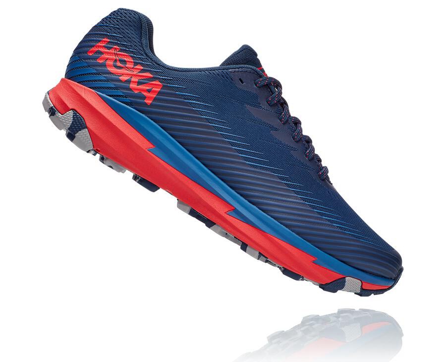 Tenis Hoka One One Trail Hombre Azul Marino - Torrent 2 - QPLN80769